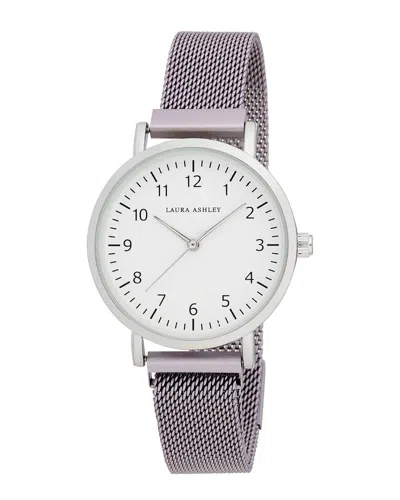 Laura Ashley Women's Quartz Purple Alloy Watch 34mm