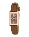 Laura Ashley Women's Watch In Brown