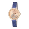 Laura Ashley Womens Blue Stainless Steel Strap Watch La2028bl In Blue