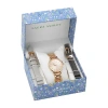 Laura Ashley Womens Stainless Steel Watch Boxed Set Lass1107rg In Gold