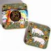 Laura B Interiors Set Of 6 The Green Country Pig Coasters In Multi