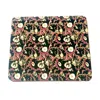 Laura B Interiors The Gold Decorative Thistle Set Of Four Placemats In Multi
