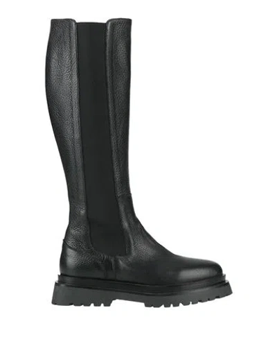 Laura Bellariva Woman Boot Black Size 7.5 Leather