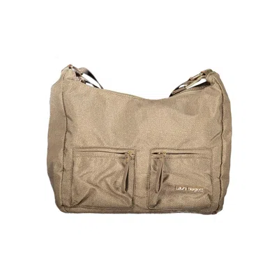 Laura Biagiotti Beige Polyester Women Handbag In Brown