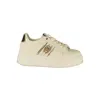 Laura Biagiotti Beige Polyester Women Sneaker In Multi