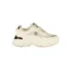 Laura Biagiotti Beige Polyester Women Sneaker In Multi