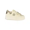 Laura Biagiotti Beige Polyester Women Sneaker In Neutral