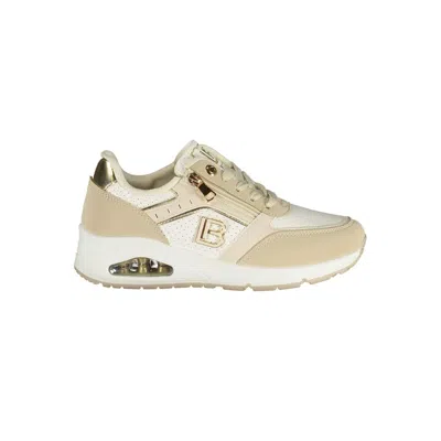 Laura Biagiotti Beige Polyurethane Women Sneaker In Brown