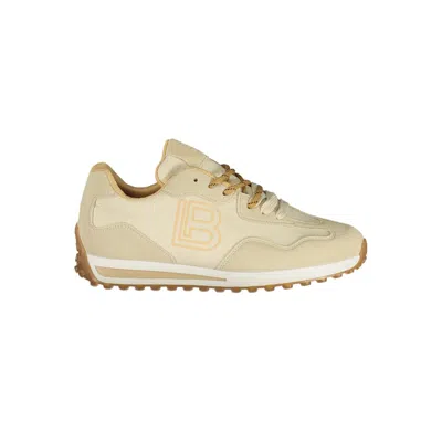 Laura Biagiotti Beige Polyurethane Women Sneaker In Neutral