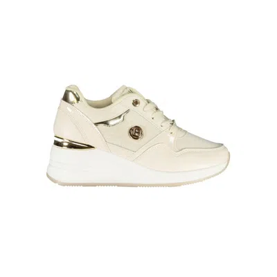Laura Biagiotti Beige Synthetic Women Trainer