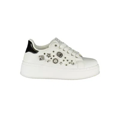 Laura Biagiotti Bianco Poliuretano Donna Sneaker In White