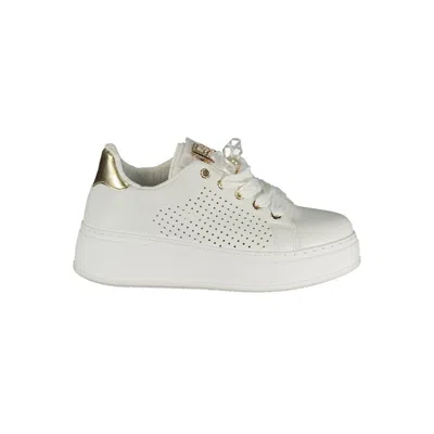Laura Biagiotti Bianco Polyurethane Women Sneaker In White