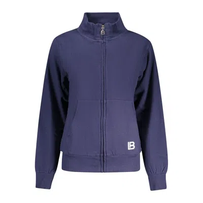 Laura Biagiotti Blue Cotton Women's Sweatshirt