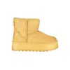 Laura Biagiotti Brown Polyester Women Boot In Yellow