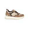 Laura Biagiotti Brown Polyester Women Sneaker In Brown
