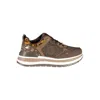 Laura Biagiotti Brown Polyester Women Sneaker In Multi