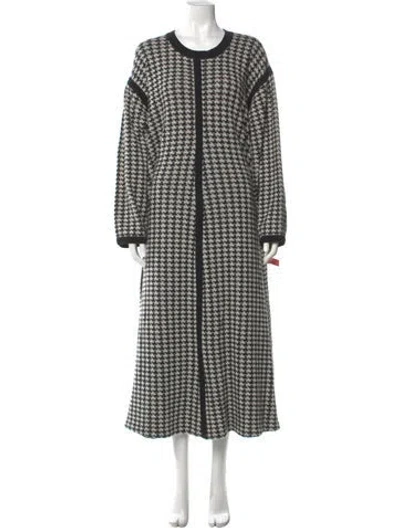 Pre-owned Laura Biagiotti Cashmere Long Dress In Multi