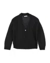Laura Biagiotti Dolls Toddler Girl Cardigan Black Size 6 Polyacrylic, Wool, Viscose, Alpaca Wool In Black