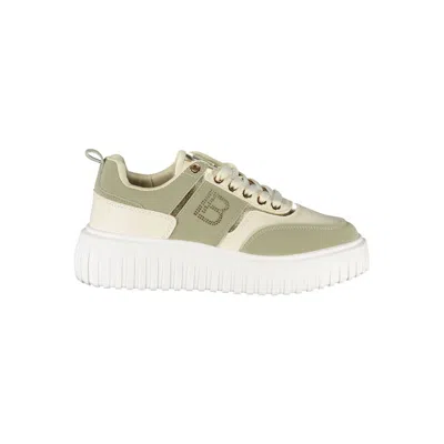 Laura Biagiotti Green Polyester Women Sneaker In Multi