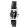 Laura Biagiotti Leather Dress Women's Watch In Black
