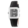 Laura Biagiotti Leather Dress Women's Watch In Black