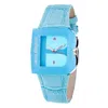 Laura Biagiotti Leather Dress Women's Watch In Blue