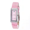 Laura Biagiotti Leather Dress Women's Watch In Pink