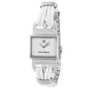 Laura Biagiotti Leather Dress Women's Watch In White