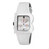 Laura Biagiotti Leather Dress Women's Watch In Gray