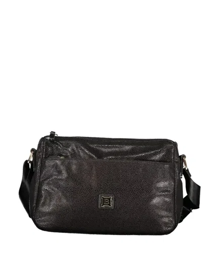 Laura Biagiotti Logo-plaque Crossbody Bag In Blue