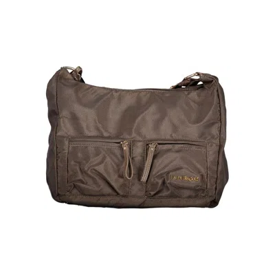 Laura Biagiotti Marrone Polyester Women Handbag In Brown