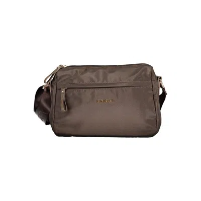Laura Biagiotti Marrone Polyester Women Handbag In Brown