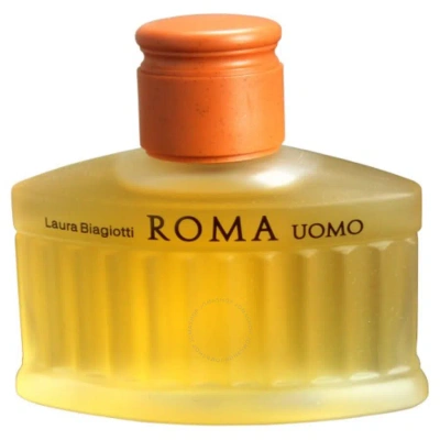 Laura Biagiotti Men's Roma Edt Spray 4.2 oz (tester) Fragrances 8011530000240 In Pink