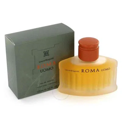 Laura Biagiotti Men's Roma Roma Aftershave Lotion 2.5 oz Skin Care 8011530001544 In N/a