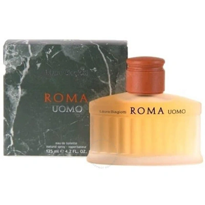 Laura Biagiotti Men's Roma Uomo Edt 4.2 oz Fragrances 4084500236103 In N/a