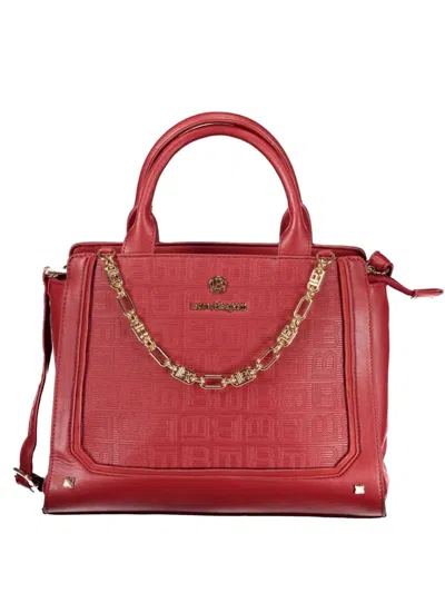 Laura Biagiotti Monogram-pattern Chain-detail Tote Bag In Brown