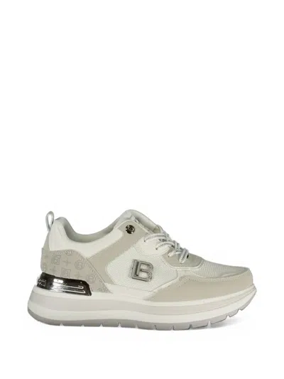 Laura Biagiotti Monogram-print Logo-plaque Sneakers In Multi