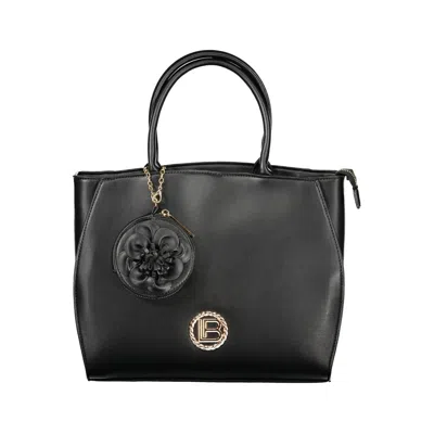 Laura Biagiotti Nero Pvc Women Handbag In Black