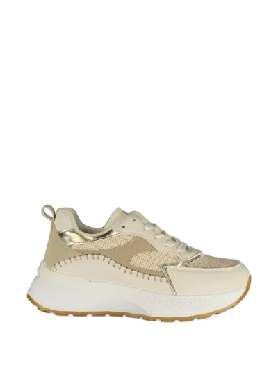 Laura Biagiotti Panelled Chunky-sole Sneakers In Multi