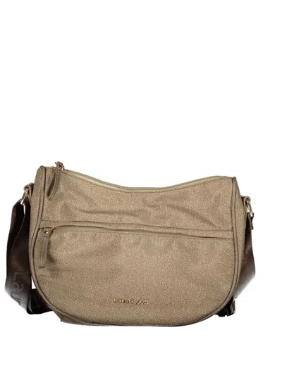 Laura Biagiotti Pebbled Logo-strap Shoulder Bag In Pattern