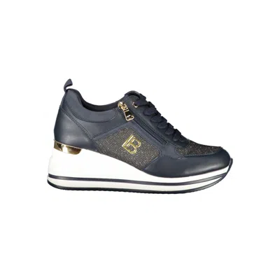 Laura Biagiotti Polyester Women Women's Sneaker In Blue
