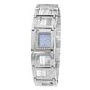 Laura Biagiotti Silver Stainless Steel Dress Watch In White