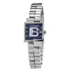 Laura Biagiotti Silver Stainless Steel Dress Watch In Silver