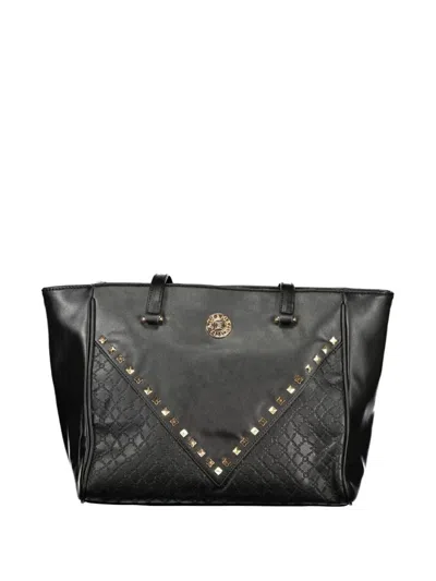 Laura Biagiotti Stud-embellished Tote Bag In Purple