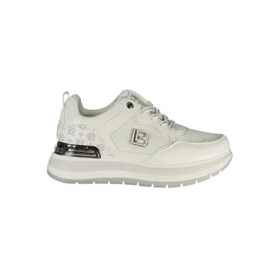 Laura Biagiotti White Polyester Athletic Sneakers