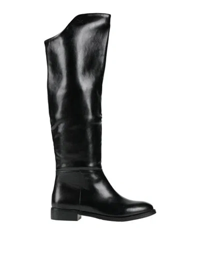 Laura Biagiotti Woman Boot Black Size 7 Rubber