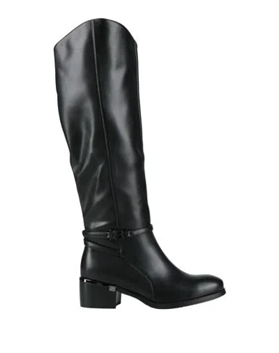 Laura Biagiotti Woman Boot Black Size 8 Synthetic Material
