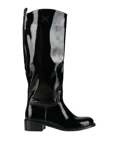 Laura Biagiotti Woman Boot Black Size 8 Synthetic Material