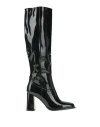 Laura Biagiotti Woman Boot Black Size 8 Textile Fibers