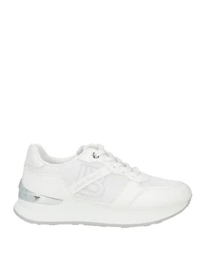 Laura Biagiotti Woman Sneakers White Size 9 Textile Fibers